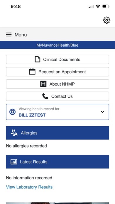 Emulate iPhone app MyNuvanceHealth/Blue using MyAndroid