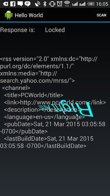 Emulate Android APK Myo Armband for Robotic Hand