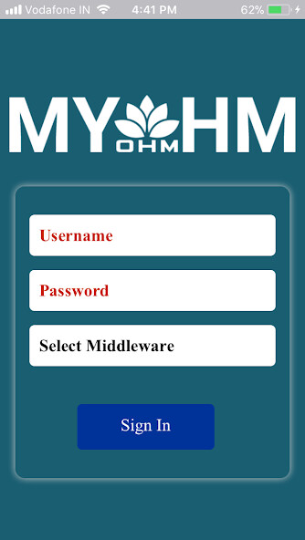 Run android online APK myOHM from MyAndroid or emulate myOHM using MyAndroid