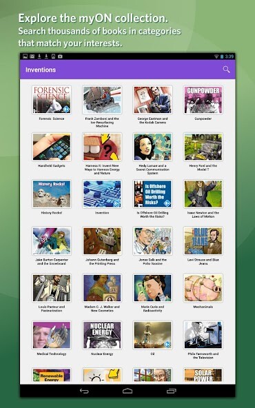 Run android online APK myON from MyAndroid or emulate myON using MyAndroid