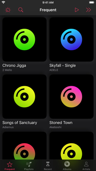 Emulate iPhone app Myoosic using MyAndroid