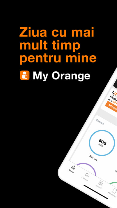 Emulate iPhone app My Orange Romania using MyAndroid
