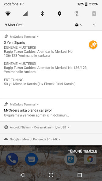 Run android online APK MyOrders Android Terminal from MyAndroid or emulate MyOrders Android Terminal using MyAndroid