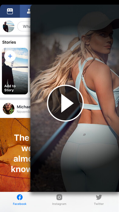 Emulate iPhone app ◉MyPad+ Instagram Facebook app using MyAndroid