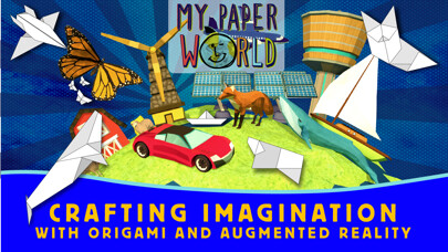 Emulate iPhone app My Paper World - AR origami using MyAndroid Emulate iPhone app My Paper World - AR origami using MyAndroid