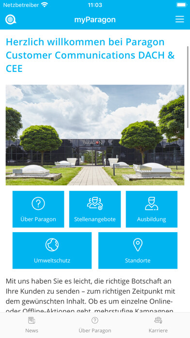 Run android online APK myParagon from MyAndroid or emulate myParagon using MyAndroid