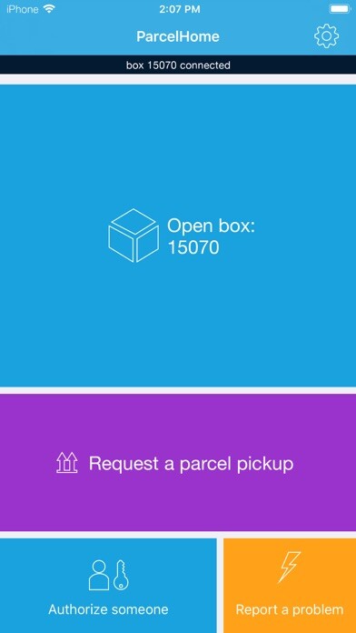 Emulate iPhone app myParcelHome using MyAndroid