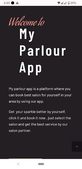 Run android online APK My Parlour App from MyAndroid or emulate My Parlour App using MyAndroid