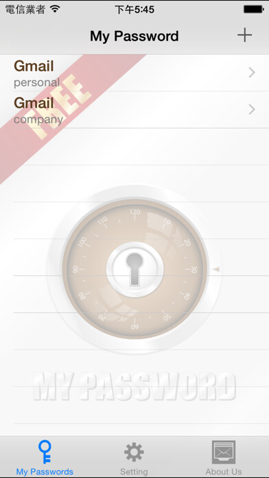 Emulate iPhone app My Password Locker Free using MyAndroid Emulate iPhone app My Password Locker Free using MyAndroid