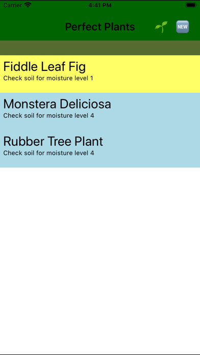 Emulate iPhone app My Perfect Plants using MyAndroid