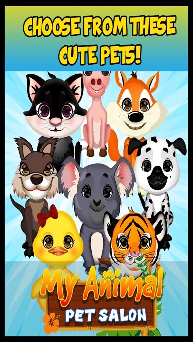 Emulate iPhone app My Pet Salon - Animal Spa Game using MyAndroid Emulate iPhone app My Pet Salon - Animal Spa Game using MyAndroid