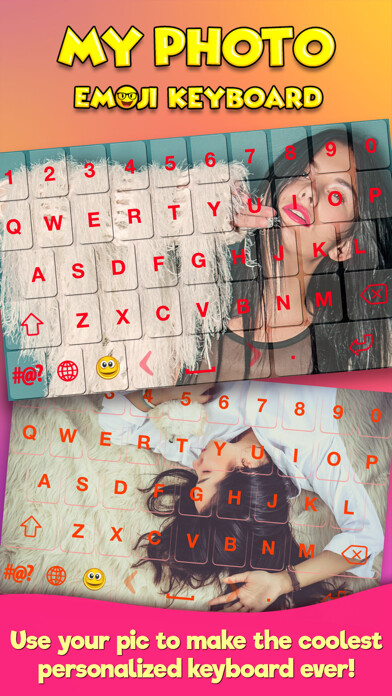 Emulate iPhone app My Photo Emoji Keyboard using MyAndroid