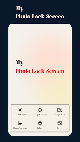 Emulate Android APK My Photo Lock Screen