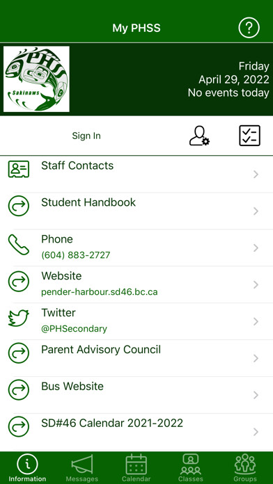 Emulate iPhone app My PHSS using MyAndroid