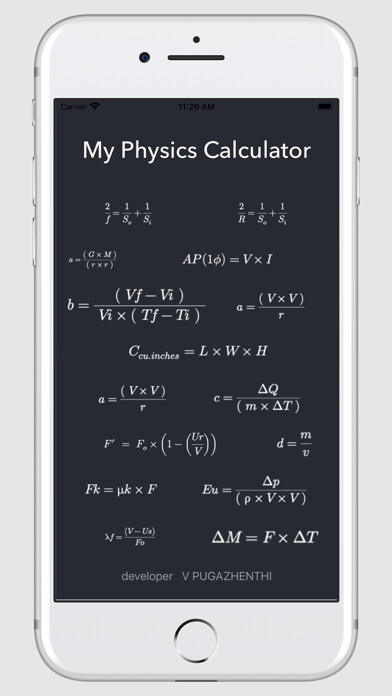 Emulate iPhone app My Physics Calculator lite using MyAndroid Emulate iPhone app My Physics Calculator lite using MyAndroid