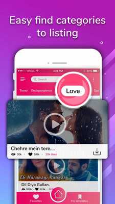 Emulate Android APK MyPic.Status - Lyrical Video Status Maker