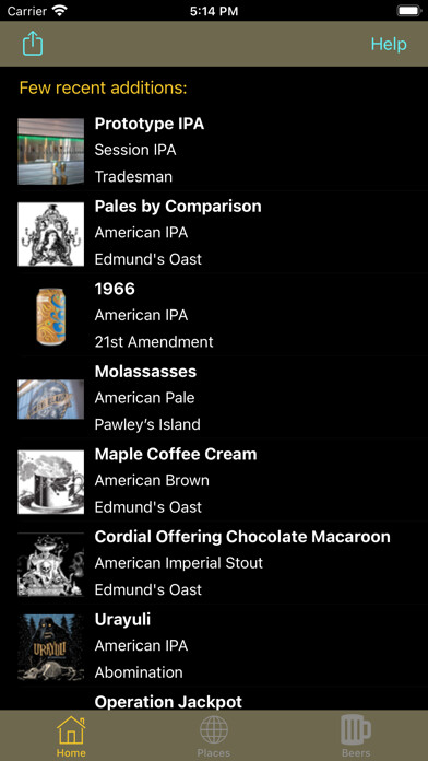 Emulate iPhone app myPint using MyAndroid