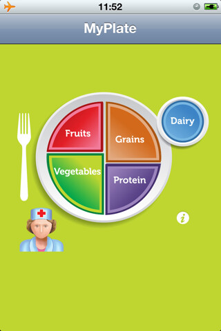 Emulate iPhone app MyPlate using MyAndroid