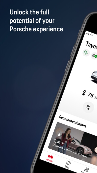 Emulate iPhone app My Porsche using MyAndroid