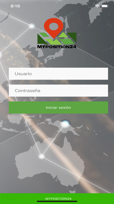 Emulate iPhone app Myposition24 using MyAndroid