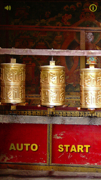 Emulate iPhone app My Prayer Wheel using MyAndroid