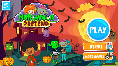 Emulate iPhone app My Pretend Trick or Treat Town using MyAndroid