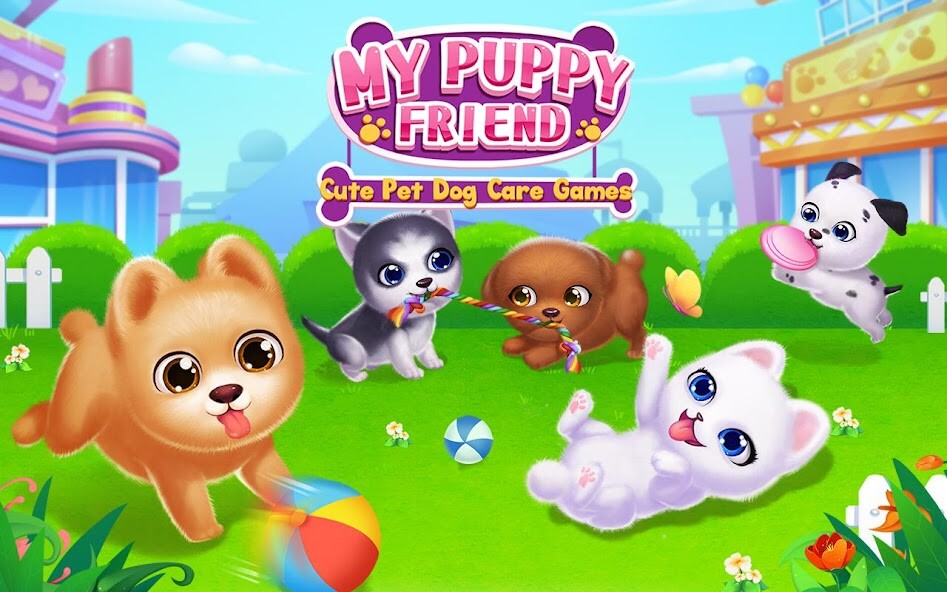 Run android online APK My Puppy Friend - Cute Pet Dog Care Games from MyAndroid or emulate My Puppy Friend - Cute Pet Dog Care Games using MyAndroid