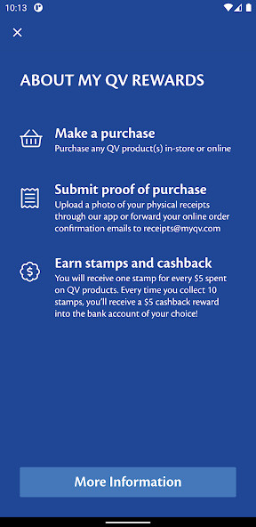 Run android online APK My QV Rewards from MyAndroid or emulate My QV Rewards using MyAndroid