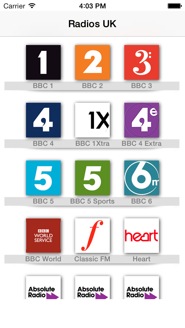 Emulate iPhone app My Radio UK: All British radios in the same app! UK live radio! using MyAndroid Emulate iPhone app My Radio UK: All British radios in the same app! UK live radio! using MyAndroid