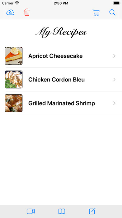 Emulate iPhone app MyRecipesPlus using MyAndroid Emulate iPhone app MyRecipesPlus using MyAndroid