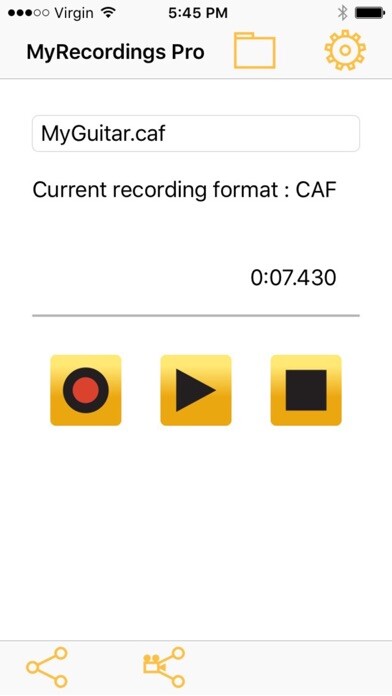 Emulate iPhone app MyRecordings Pro™ using MyAndroid Emulate iPhone app MyRecordings Pro™ using MyAndroid