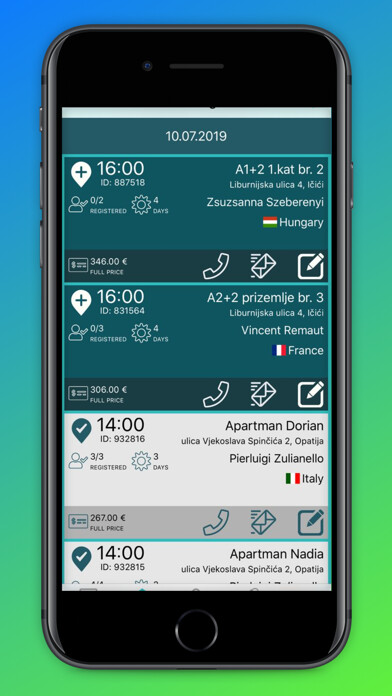 Emulate iPhone app MyRent Smart Locks Mobile using MyAndroid
