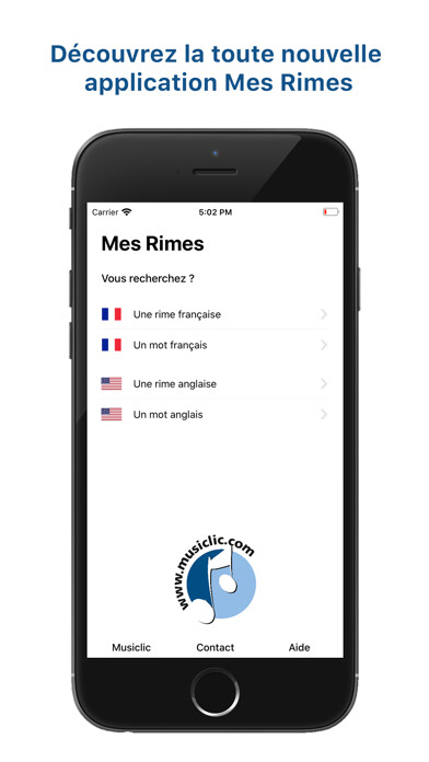 Emulate iPhone app My Rhymes using MyAndroid Emulate iPhone app My Rhymes using MyAndroid