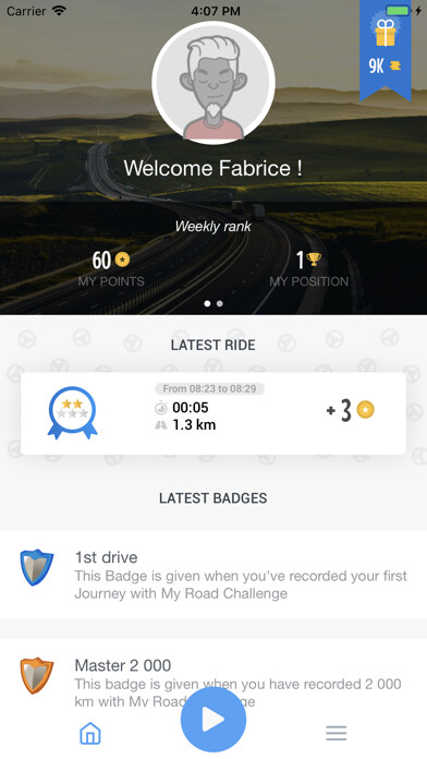 Emulate iPhone app MyRoadChallenge using MyAndroid