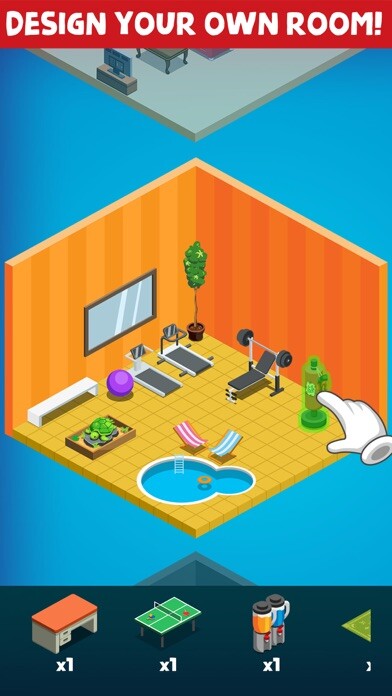 Emulate iPhone app My Room Design: Your Home 2019 using MyAndroid