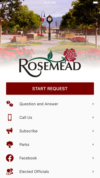 Emulate iPhone app My Rosemead using MyAndroid