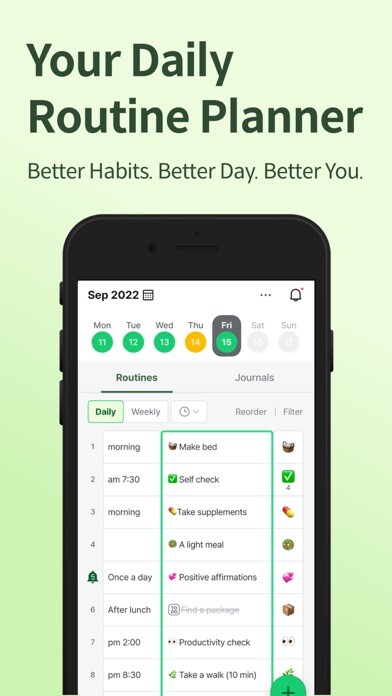 Emulate iPhone app MyRoutine - Routine Tracker using MyAndroid Emulate iPhone app MyRoutine - Routine Tracker using MyAndroid