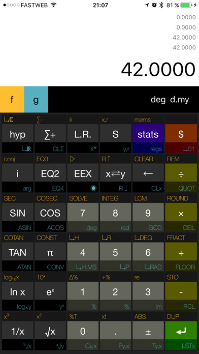 Emulate iPhone app My RPN Calc using MyAndroid Emulate iPhone app My RPN Calc using MyAndroid