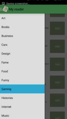 Emulate Android APK My RSS Reader