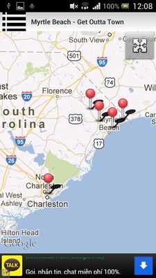 Emulate Android APK Myrtle Beach - Get Outta Town