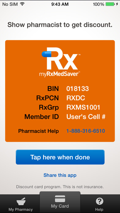 Run android online APK myRxMedSaver from MyAndroid or emulate myRxMedSaver using MyAndroid