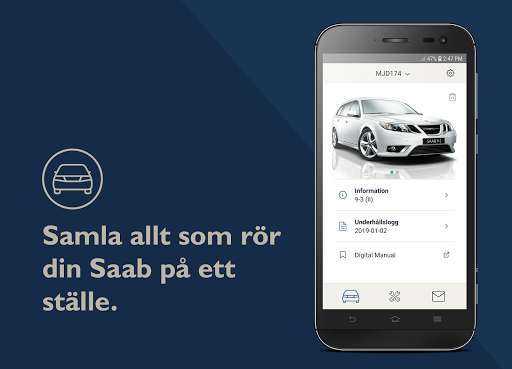Run android online APK MySaabCar from MyAndroid or emulate MySaabCar using MyAndroid