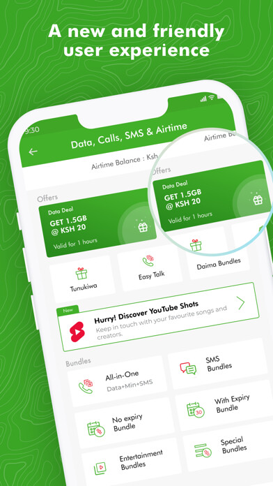 Emulate iPhone app MySafaricom App using MyAndroid