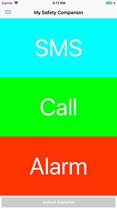 Emulate iPhone app My Safety Companion using MyAndroid