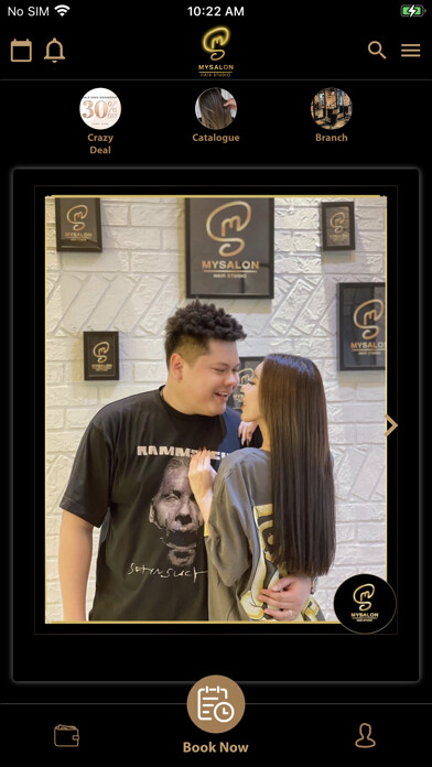 Emulate iPhone app My Salon Malaysia using MyAndroid Emulate iPhone app My Salon Malaysia using MyAndroid