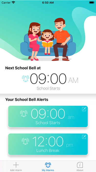 Emulate iPhone app My School Bell using MyAndroid Emulate iPhone app My School Bell using MyAndroid
