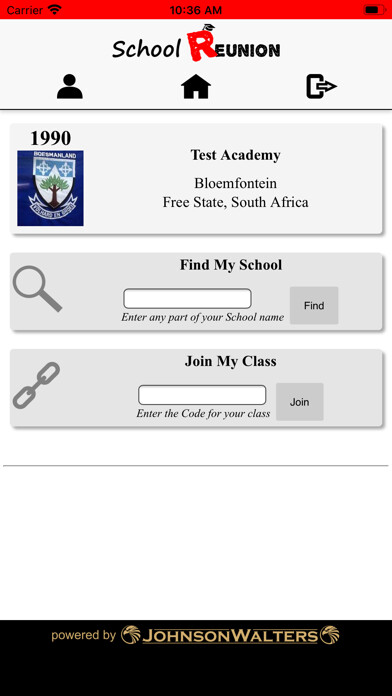 Emulate iPhone app My School Reunion using MyAndroid Emulate iPhone app My School Reunion using MyAndroid