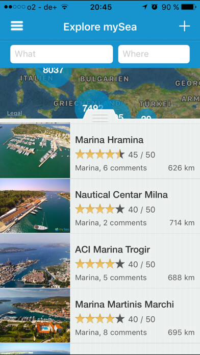 Emulate iPhone app mySea using MyAndroid