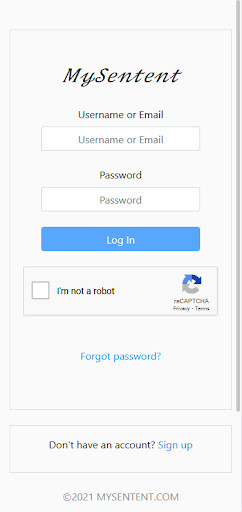 Run android online APK MySentent from MyAndroid or emulate MySentent using MyAndroid