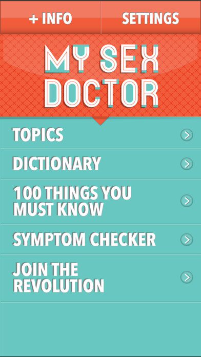 Emulate iPhone app My Sex Doctor Lite using MyAndroid